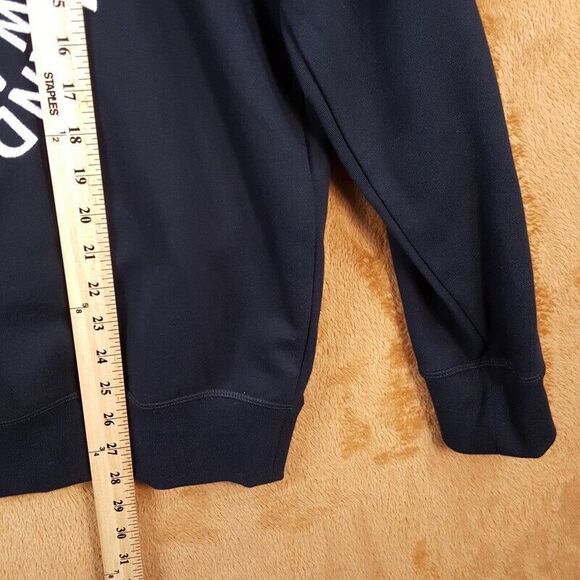 JW ANDERSON Sweatshirt Mens Large Black Pullover Crew Swirl Logo Cotton $310 - Picture 7 of 8